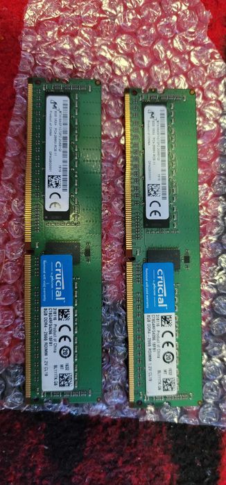 Kit 16GB DDR4 (2x8) Crucial 2666 RDIMM