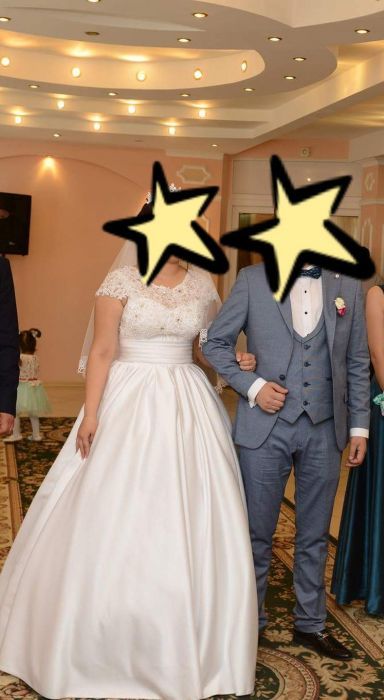 свадебное платье 46-48