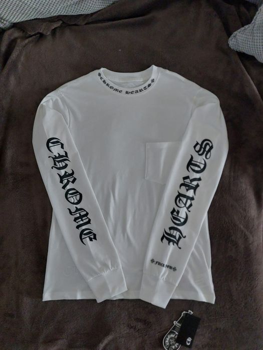 Bluza chrome hearts alb S