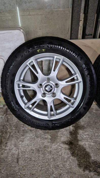 SEAT Джанти със летни гуми 205/55/16 6,5J ET46 5×112 ЦО56,6 ДОТ0523