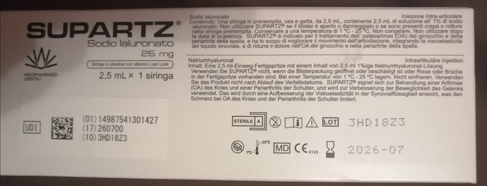 За стави Supartz