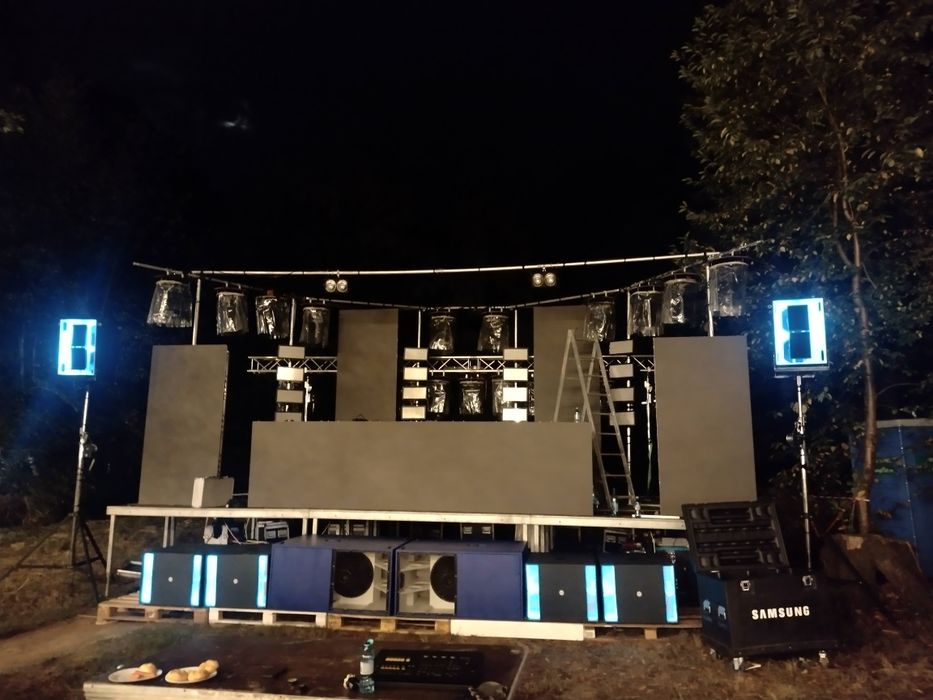 Sistem sonorizare, boxe evenimente