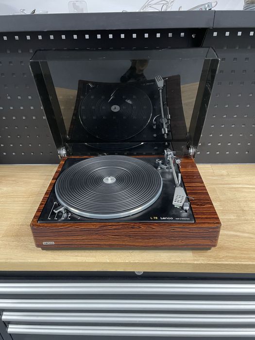 Pickup lenco l78 cu doza shure eb 71