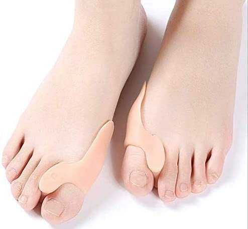 Модел 1 Сепаратор силиконов разделител за пръсти ортеза халукс валгус