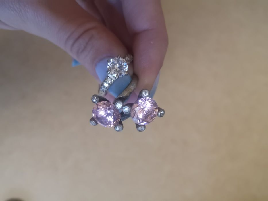 Сребърни пръстени с голям камък