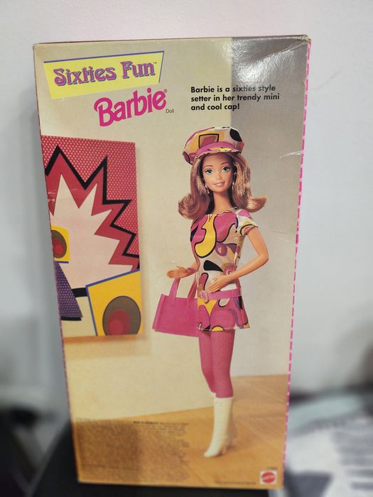 Ретро кукла Барби Sixties fun