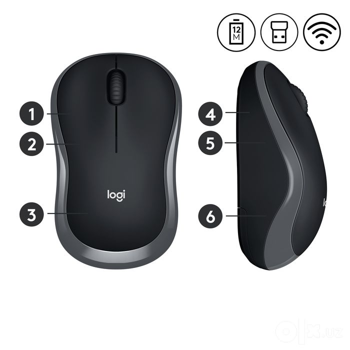 Беспроводная мышь Logitech M185
