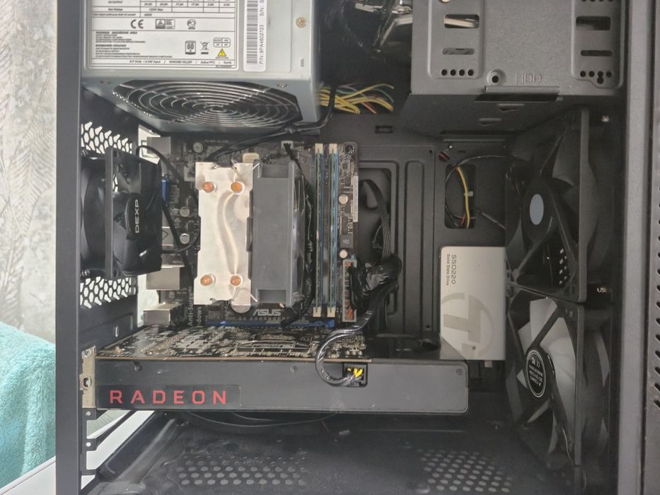 Продам материнку проц оперативка