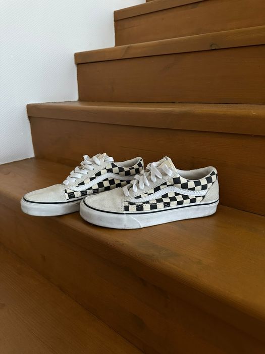 Vans Old Skool Checkerboard black/White - Оригинал 37 размер