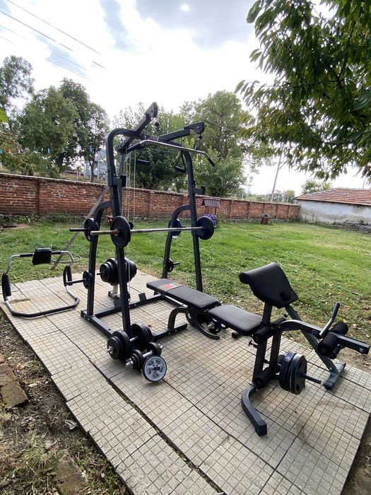 Пълен комплект фитнес уреди за дома/двора