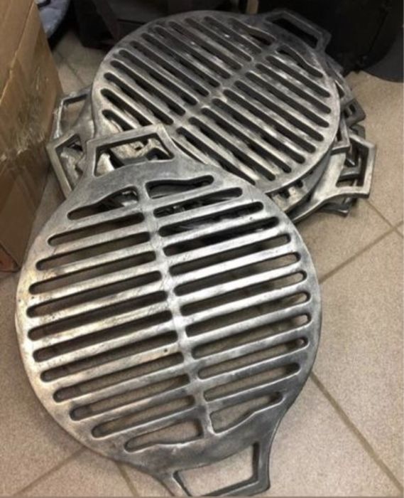 Чугунная решетка гриль 43 см