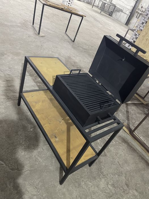 Мангал , печь под казан , мангальный комплекс