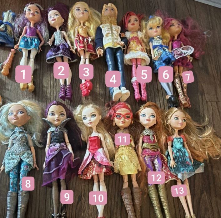Ever after high лот кукол