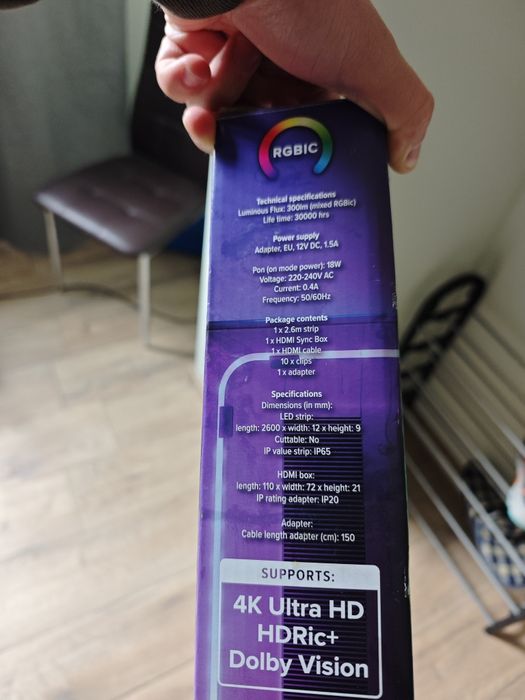 Смарт rgb led лента за телевизор те с hdmi