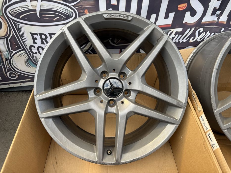 Jante aliaj oem MERCEDES AMG 5x112 R19 in 2 latimi Sclass GLC Eclass
