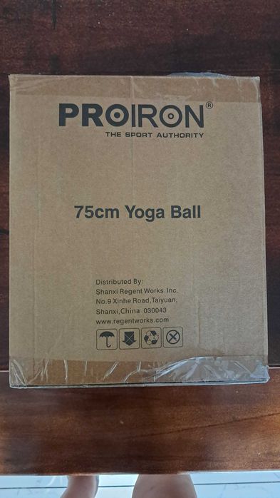 PROIRON Фитнес / Йога топка 75 см + помпа – Нова