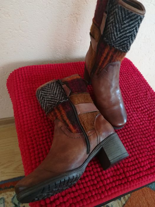 Cizme piele nr 36 dama Mjus