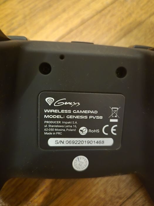 Gamepad wireless Natec Genesis PV58 pentru TV Smart, PC, Playstation 3