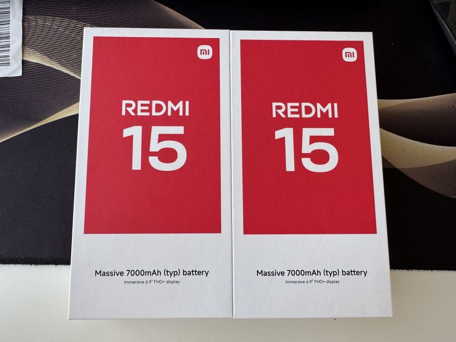 Xiaomi Redmi 15 4g nou desigilat