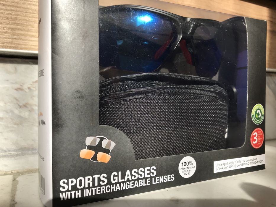 Спортни очила със сменяеми стъкла