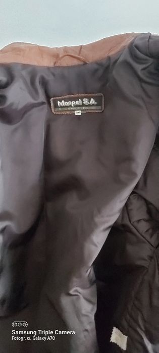 Haina mare piele, marimea 56