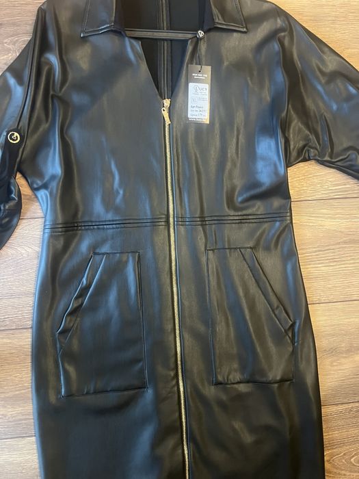 Кожена рокля Lucy