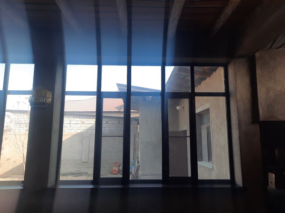 Окна витражи алюминиевые