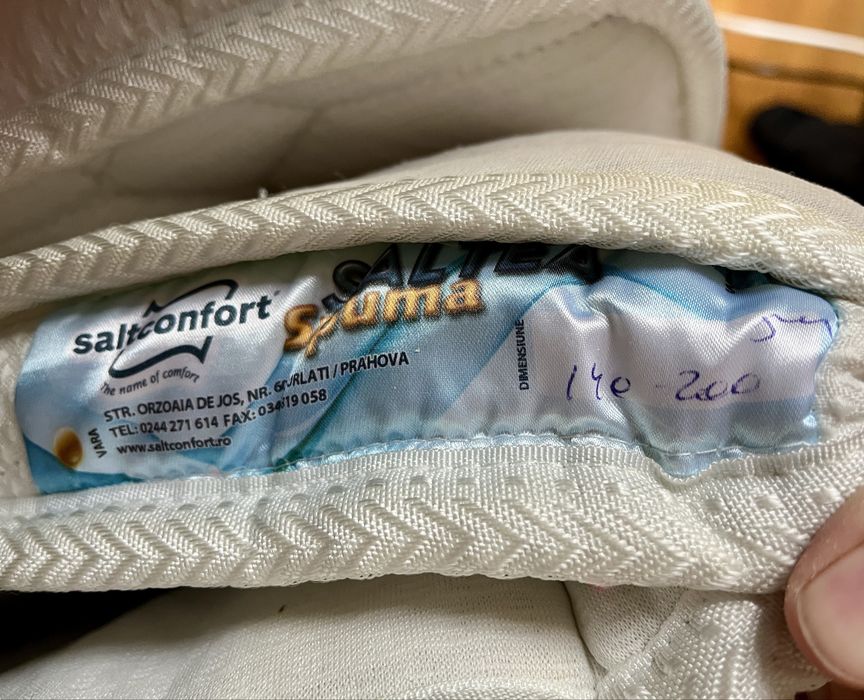 topper Saltconfort Aloe Vera 5cm 140x200 5cm