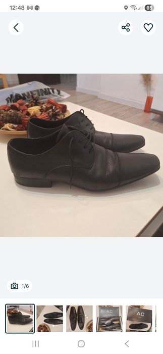 Pantofi piele,Anna Cori,nr 44