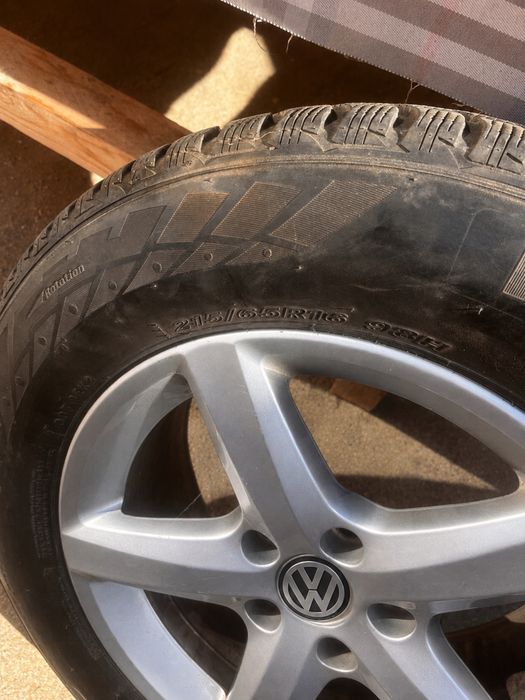 Set 4 jante aluminiu R16 cu anvelope M+S  215/65 R16
