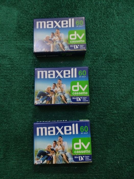 Нови видео касети mini DV Maxell 60min