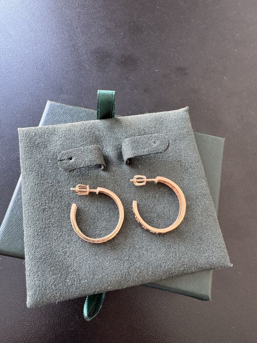 Серьги конго золото 585