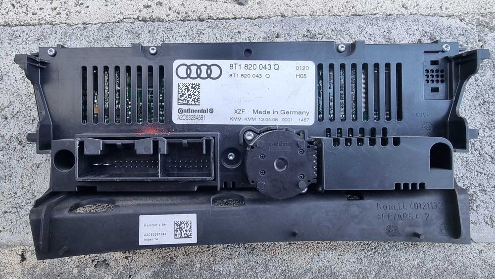 Климатроник Ауди А5, S5 панел управление  в перфектно състояние.