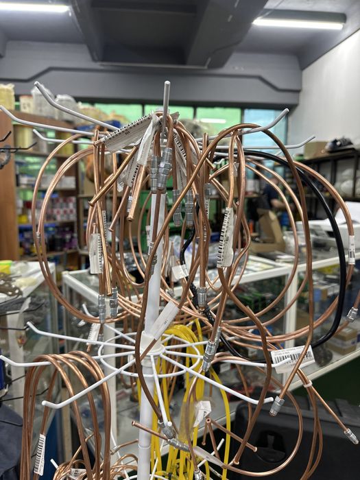 Тормозные  медные трубки на сцепление на газель