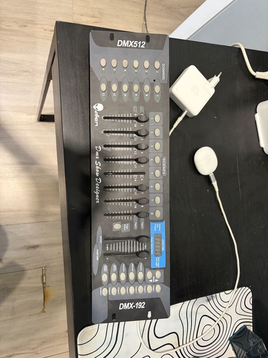 DMX512 disco 192 controller пульт управления