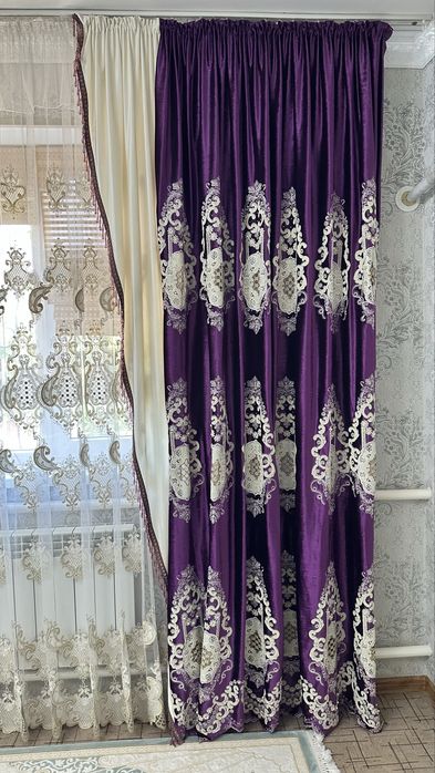 Тюль и шторы, сатылады