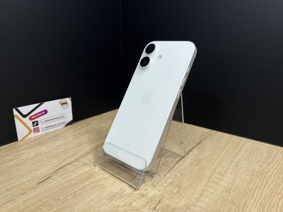 Iphone 17 256Gb White Second-Hand Ca nou 3 ani garanție, Telefoane Mur