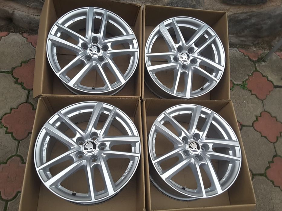 jante aliaj 17; 5x112; Skoda Kodiaq, Karoq, Superb, Octavia Scout