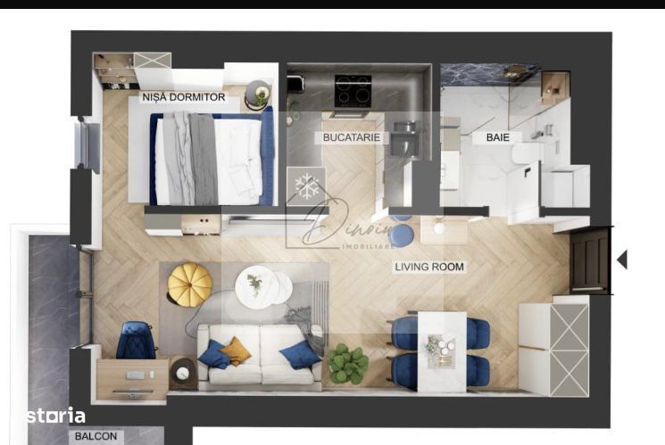 OCAZIE I Studio My Place North Pipera I Rond OMV I COMISION 0%