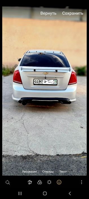 Lasetti sport 2011 торг у капота