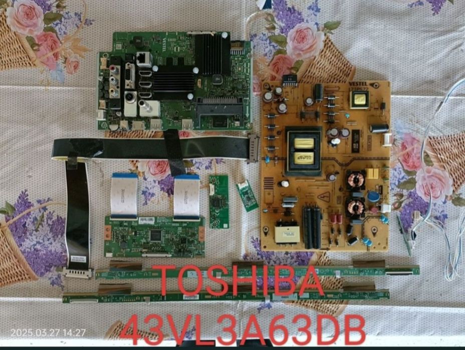 Placă piese Tcon TV Toshiba 32-65"