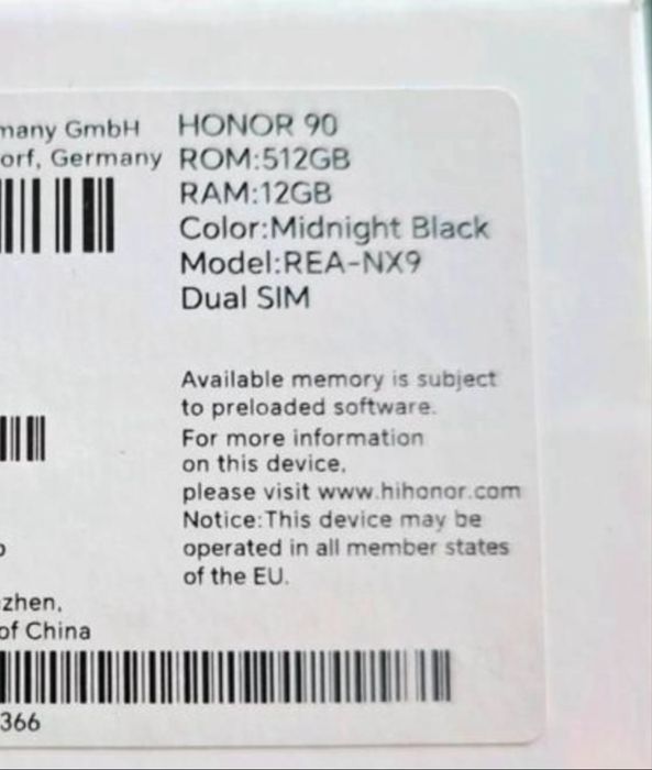 Honor 90 512 gb  / 8 ram / magic 5 lite