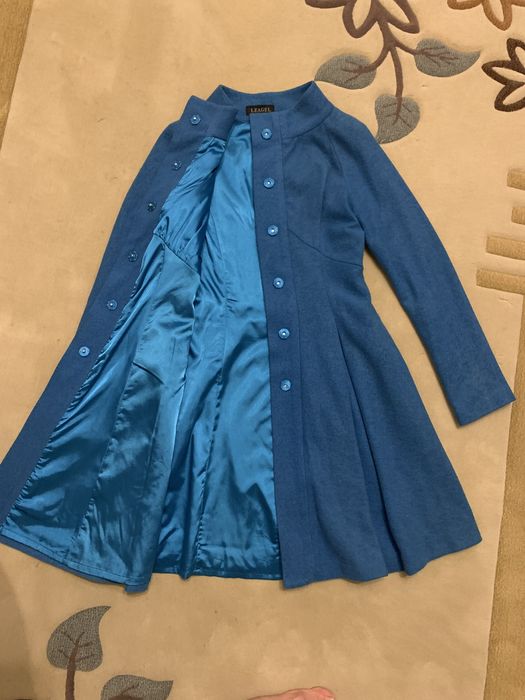 Пальто, шерсть, 44