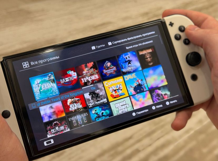 Nintendo switch oled 256 gb прошитый