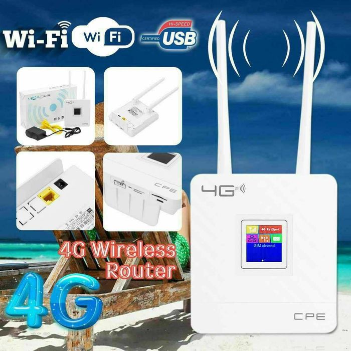 Wifi router sim karta-va optik linya orqali