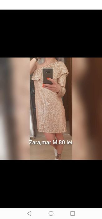 Rochie         aurie