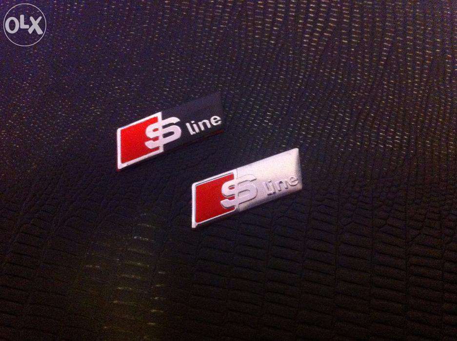 Emblema Audi S-line (volan) metal 2 modele