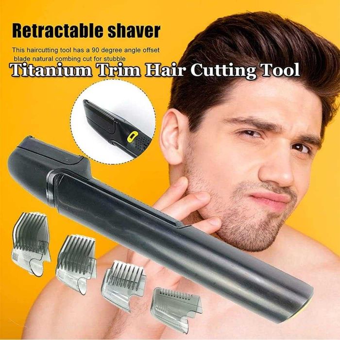 Aparat de tuns barba si parul 5-in-1 cap extensibil reincarcabil USB