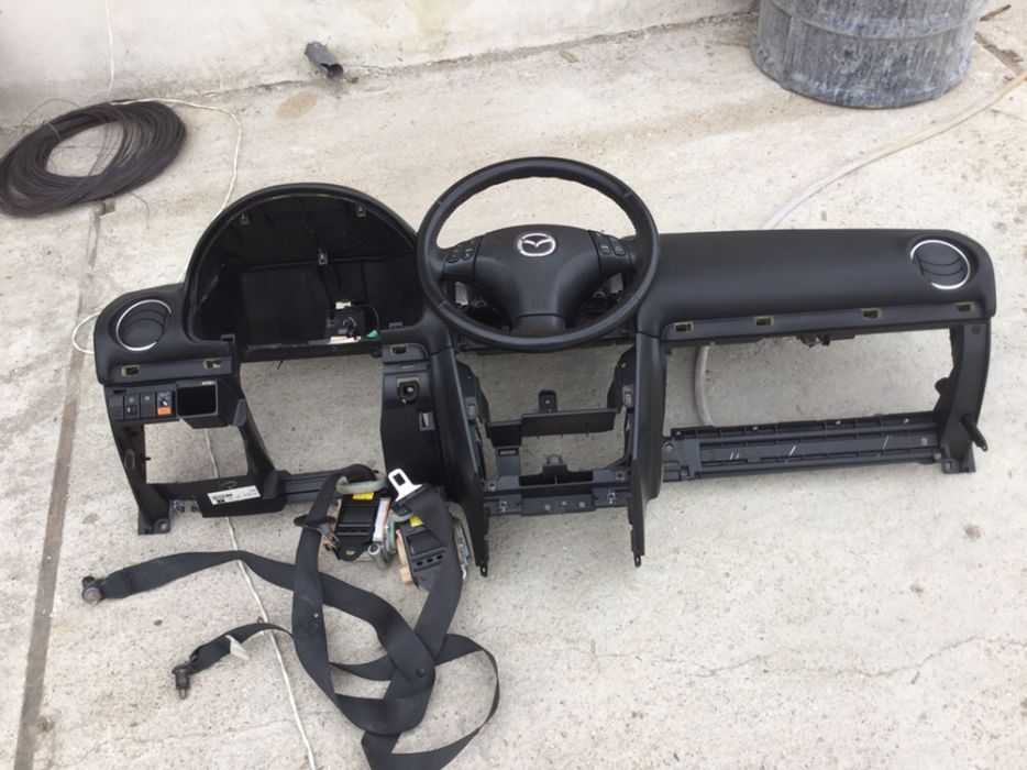 Mazda 6 mps 2006-2007 airbag , plansa bord , centuri complect