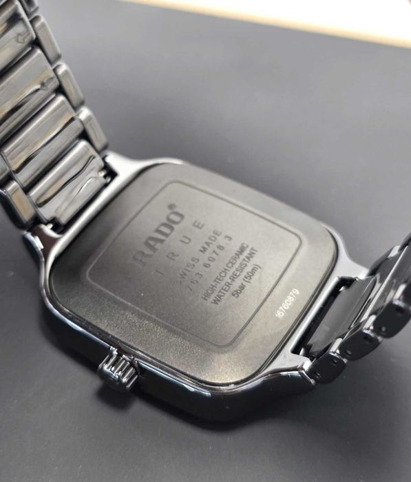 Мъжки часовник Rado TRUE SQUARE DIAMONDS R27078722 Full set